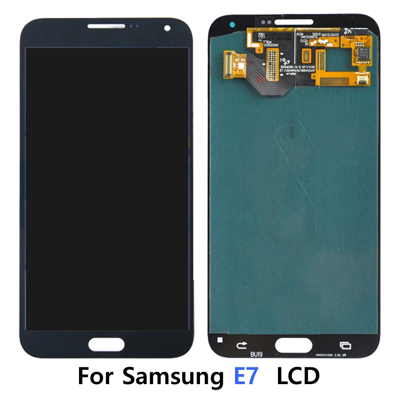 Tanio 5.5 "oryginalny wyświetlacz AMOLED do Samsung E7 E700 E700F
