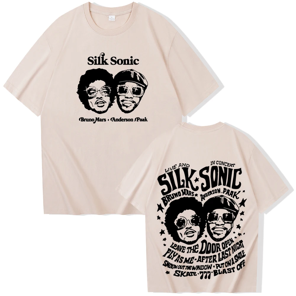 thumbnail image 1 of Camiseta Silk Sonic Bruno Mars 24K MAGIC Tour Camisetas Camisetas, 1 of 4