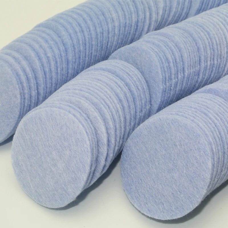 Green World-Premium Cleaning Patches High Absorbency Softness Biodegradable DIA 4cm (Dia1.57 ") DIA 5cm (dia1.97 ")
