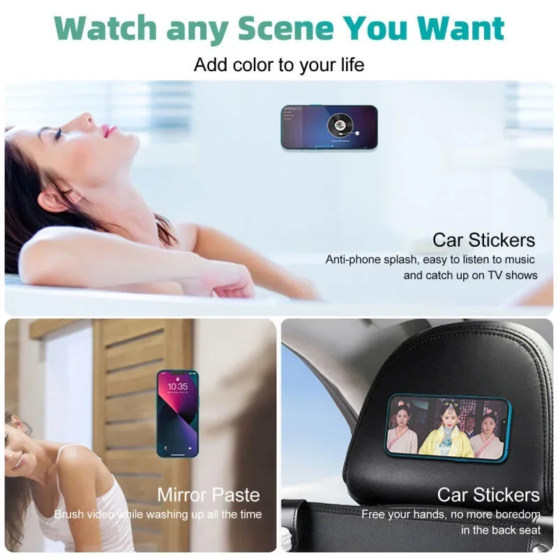 Magnetic Ring Phone Holder and Stand - Universal Mobile Device Accessory