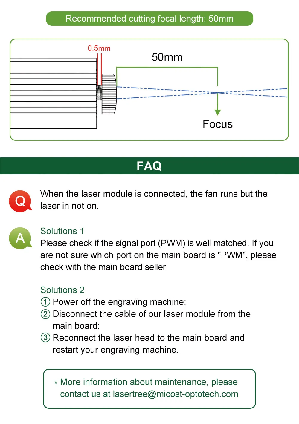 LASER TREE 4W 5W Optical Power Laser Head 450nm Blue Light TTL PWM Module For Laser Engraver Wood Cutting  DIY Woodworking Tools