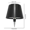 Metal Dimmable Bottle Lamp Rechargeable 2000mAh Wine Bottle Light Touch Control LED Wine Bottle Lamp for Family Restaurant & Bar 5