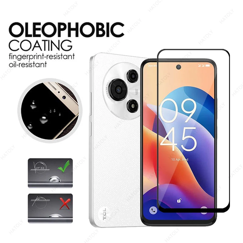 Premium Glass Screen Protector and Camera Lens Film with Black Edge