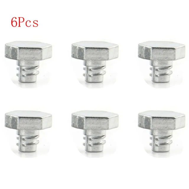 6 Pcs Performance Tip Pack Parts Kits Replacement Part Spin Track Spinning Tops Screw Metal Face Bolts 4