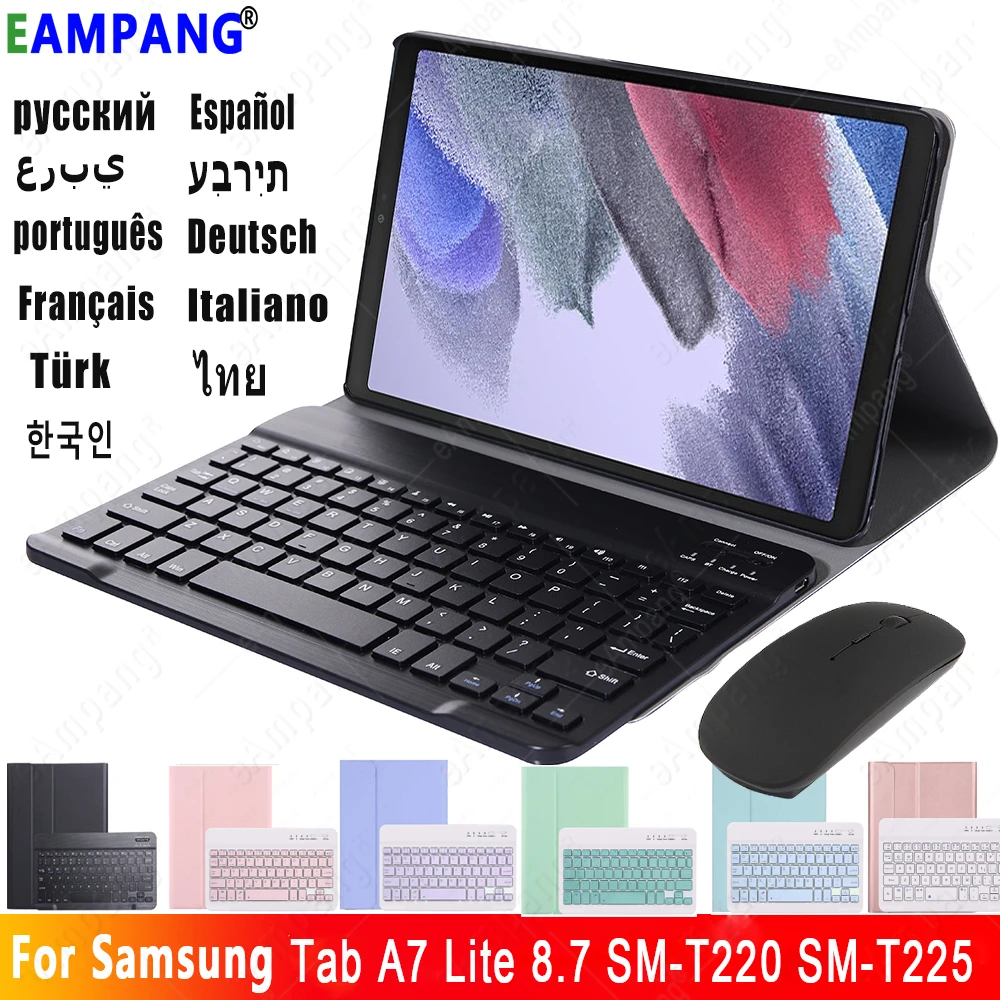 Case For Samsung Galaxy Tab A7 Lite 8.7 Keyboard Case Smt220 Smt225