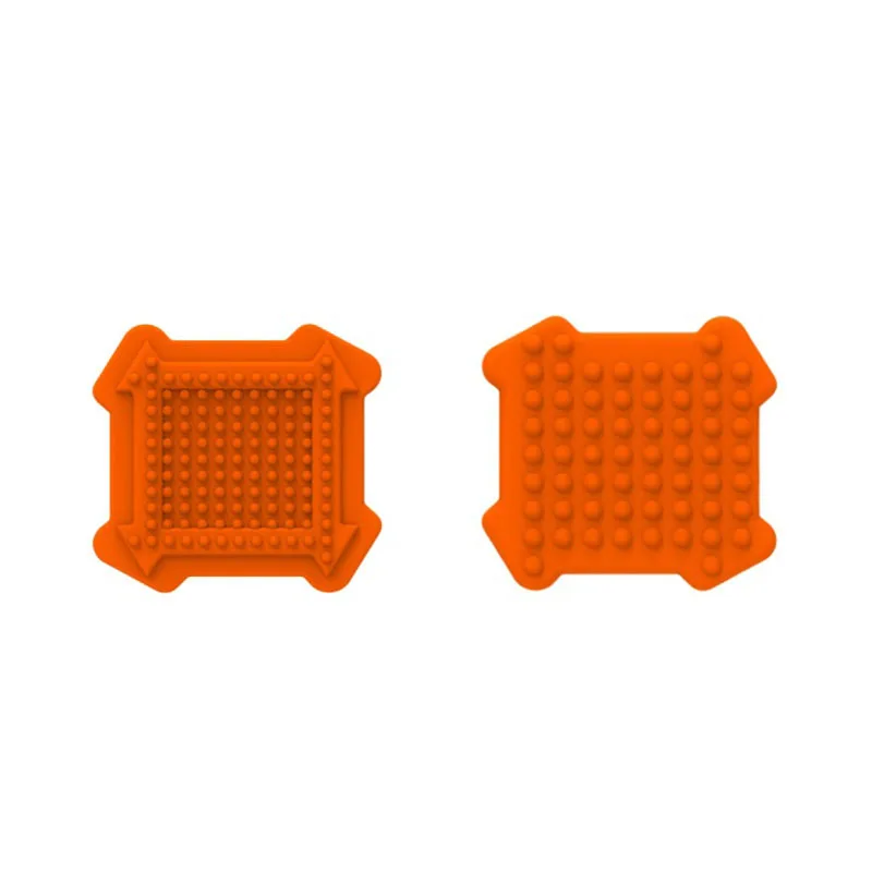 6PCS Fidget Toys Adults Sensory Silicone Stone Textured for Autism Kids Calming Down Fidget Stress Relief Fingers Activity Toys