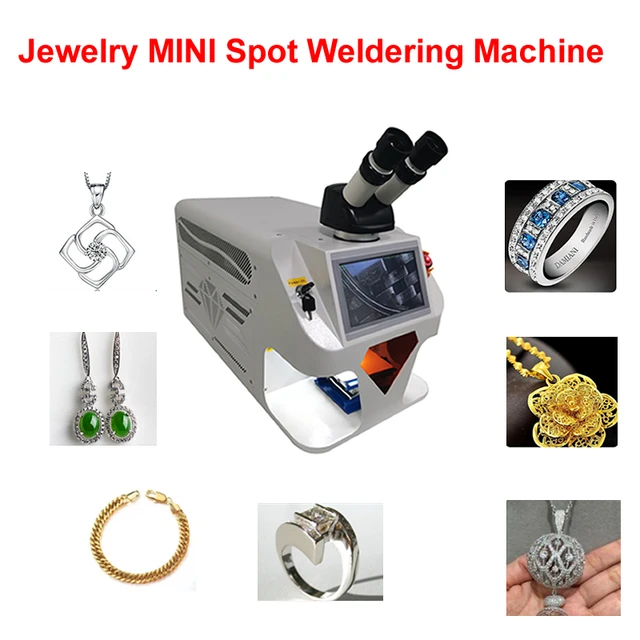 Machine à Souder par Points pour Bijoux, Micro Laser 100W Circ60PW