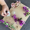 Wooden Flower Stand Spring Outdoor Exploration Of Nature Game Baby Parent-Child Interactive Toys Easy Install (Round) 2