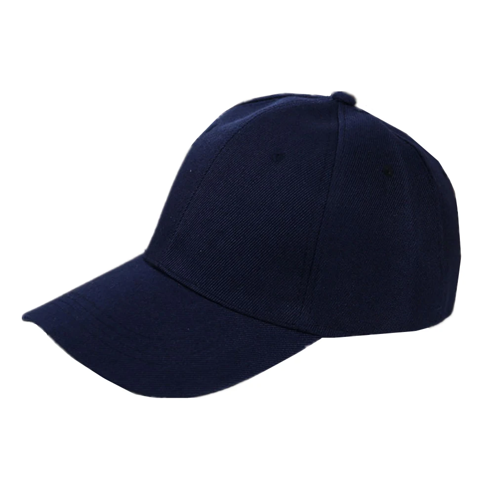 Fashion Retro Solid Color Men and Women Universal Baseball Cap Outdoor Sports Casual Girl Ponytail  Hat Sale 6