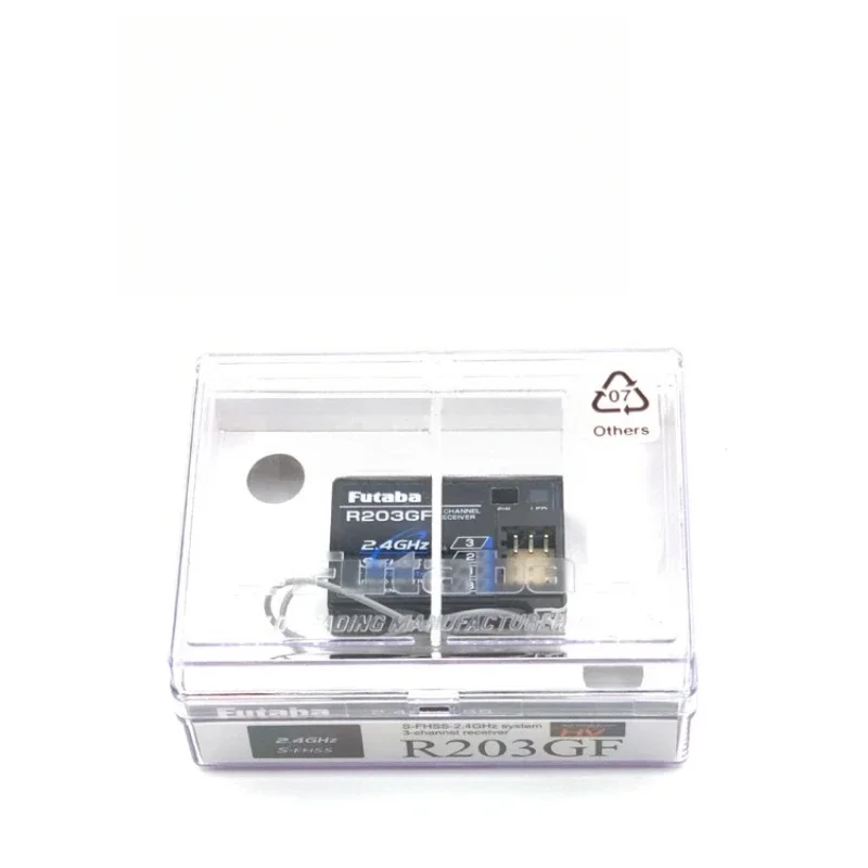 FUTABA R203GF S-FHSS 2.4G Высоковольтный трехканальный приемник для транспортных средств и кораблей thumbnail 4