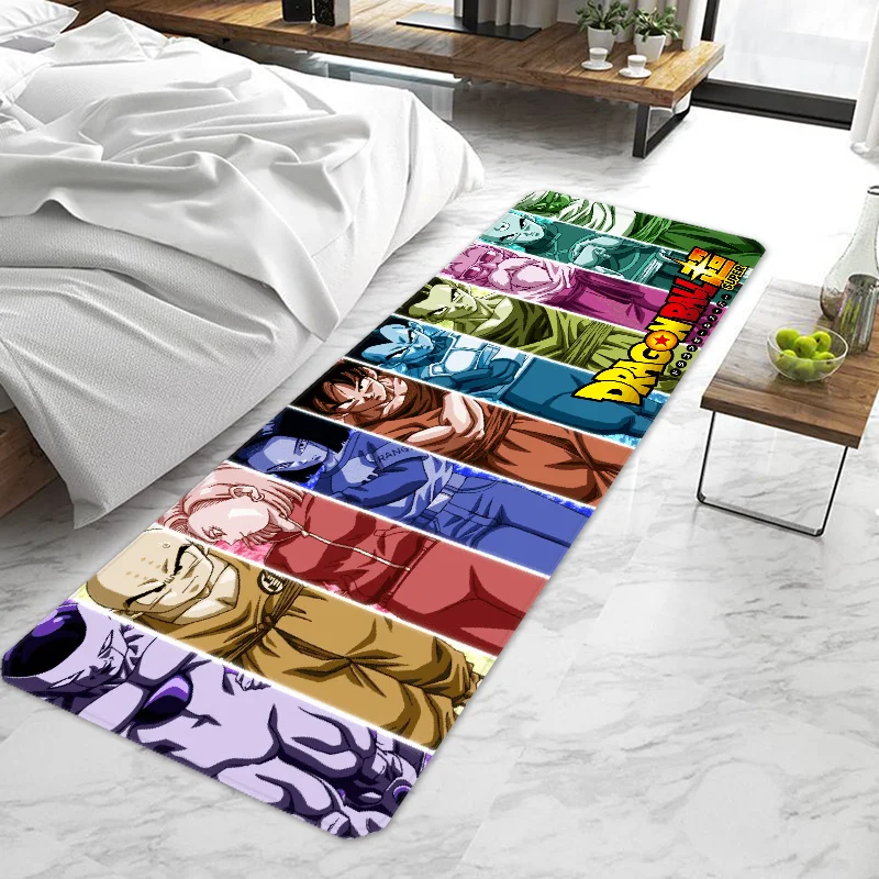 

Anime D-DragonS ball Door Mat Entrance Doormat Non-slip Washable Kitchen Carpet Living Room Hallway Rugs Door Mats Bathroom Bath