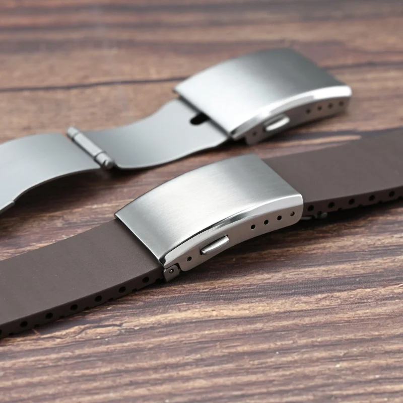 Premium Stainless Steel Folding Watch Clasp - Universal Strap Accessory