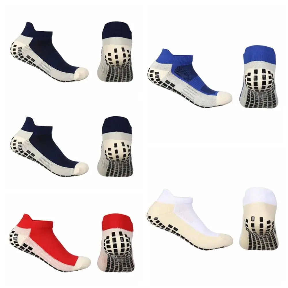 

1 Pair Thickening Soccer Socks Professional Glue Sweat Absorption Cycling Socks Towel Bottom Antiskid Sports Sock Hiking