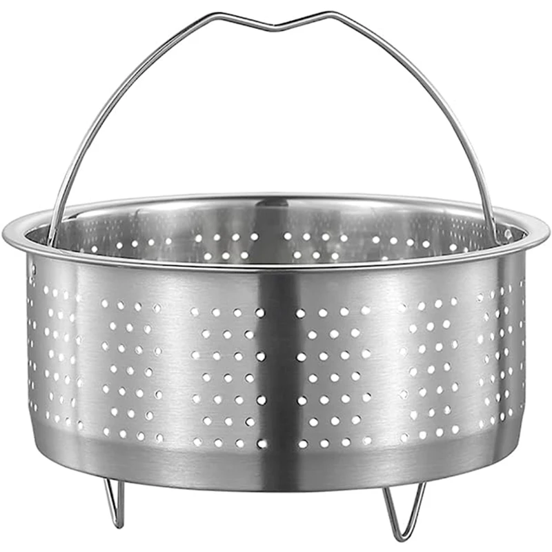 1PCSMetalSteamerInsertSteamingRackVegetablesFruitColander