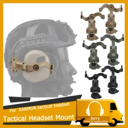 Military helmet rail bracket helmet rail adapter noise reduction headset OPS core ARC special tactical headset Free shipping