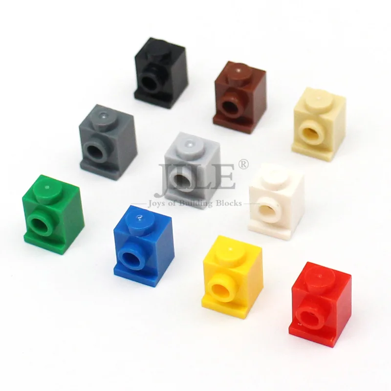 30pcs Moc 빌딩 블록 벽돌 수정 된 1x1 헤드 라이트 4070 DIY 클래식 ..