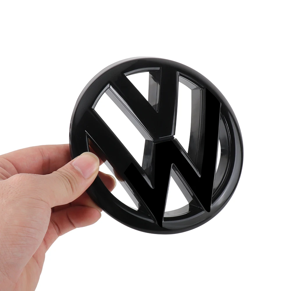 1/2개 자동차 순정 교체용 프론트 그릴 배지 트렁크 리드 로고 장식 액세서리 (폭스바겐 VW 골프 6 MK6 2010 2011 2012 2013 용)