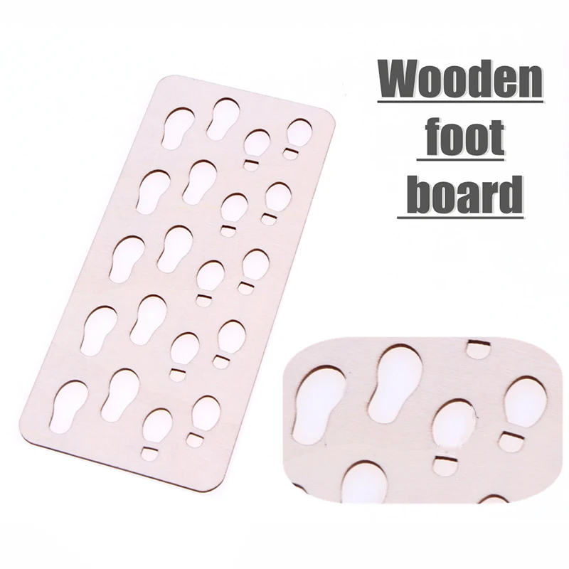 1Pc 1:6 Dollhouse Miniature Foot Pad Floor Rug Footpad Model Furniture Accessories For Doll House Decor Kids Toys 3