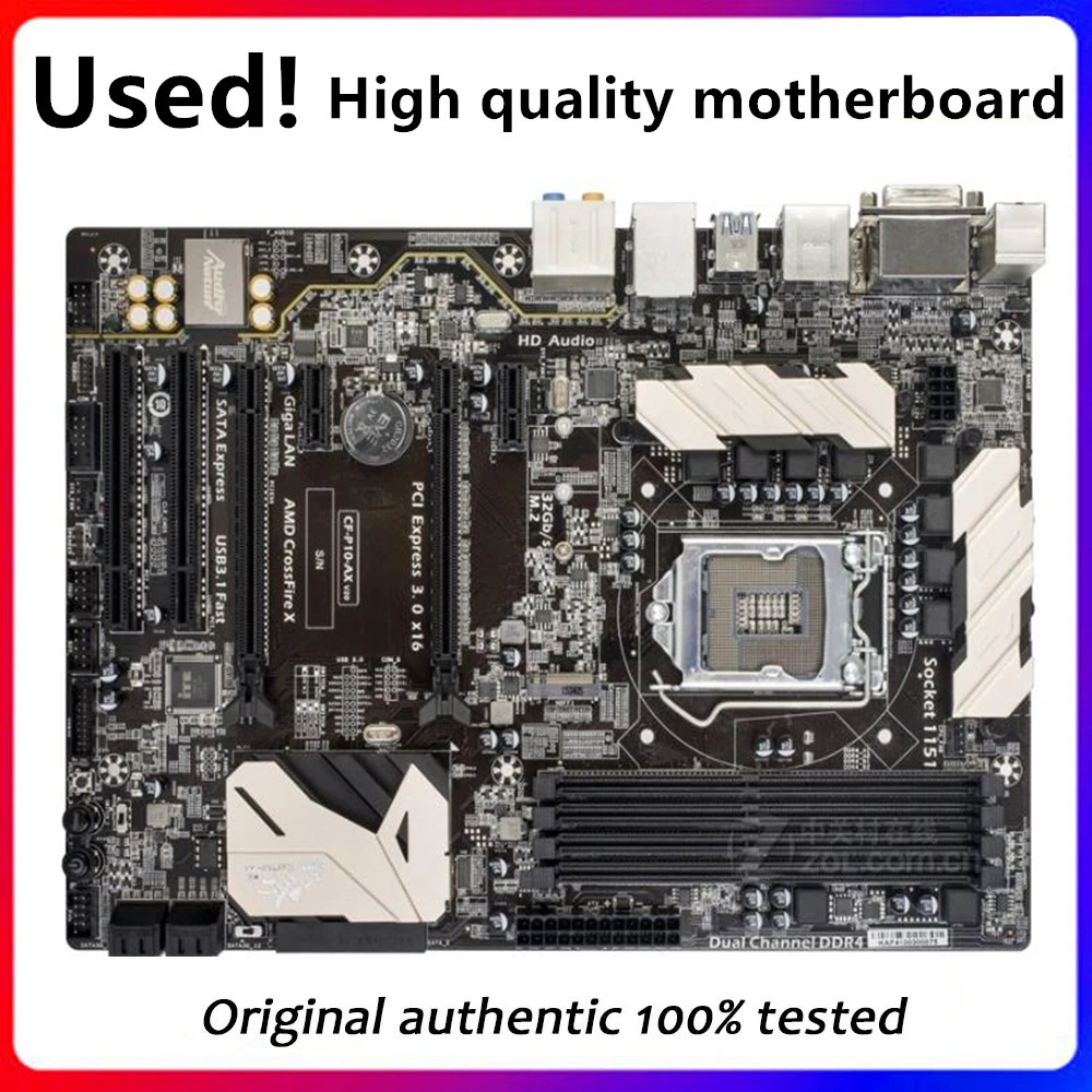 

Материнская плата для цветного настольного компьютера C.Z170 V20 Z170A для Intel Z170 Z170M DDR4 LGA 1151 оригинальная б/у материнская плата для настольного компьютера