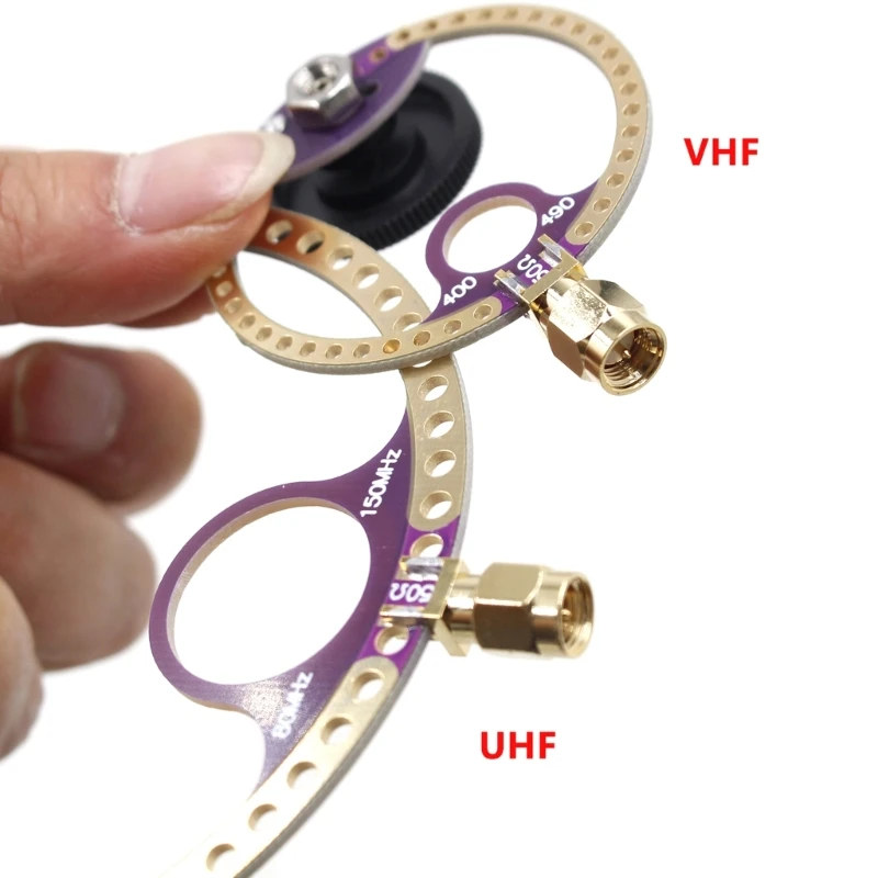 2Pcs   UV UHF + VHF FM  ׳ Ŀ HFDY DSP2 ű ׼  400M-470MHz 80M-150MHz