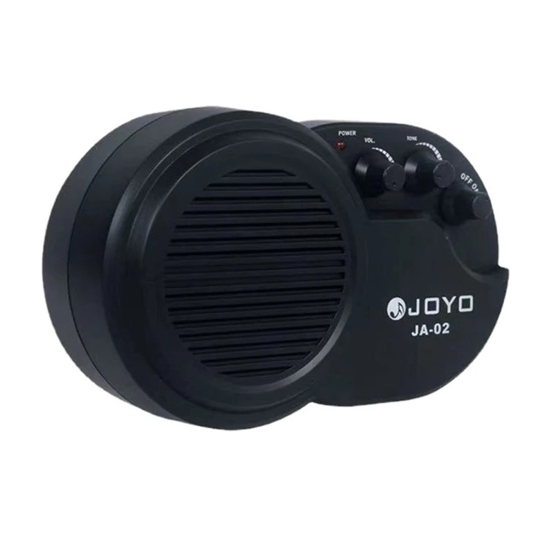 

Portable Electric Acoustic Guitar Amplifier Clip-On Mini Guitar Amp Bass Speaker Guitar Audios Accessories Easy to Use 448D