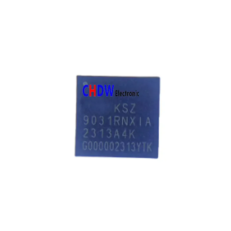 KSZ9031RNXIA-TR KSZ9031RNXIA 48-QFN Ethernet transceiver IC 1-Port GigabitEthrnt Ethernet PHY Original