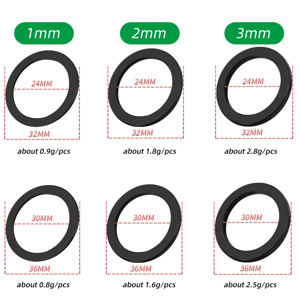 2pcs 24mm 32mm ͼ  ߰ ũũ  ͼ ˷̴ ձ  ũũ ü  ̼  ŰƮ Ŭ