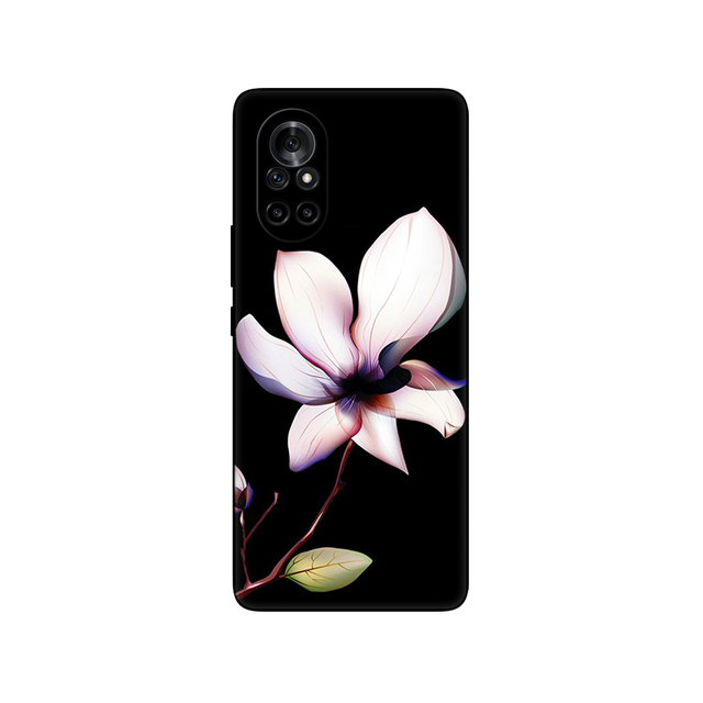Huawei Nova 8 Case Nova8 5G 4G Back Cover For Huawei Nova 8 5G Phone Cases Soft Silicone TPU Fundas 6.57 inch black tpu case