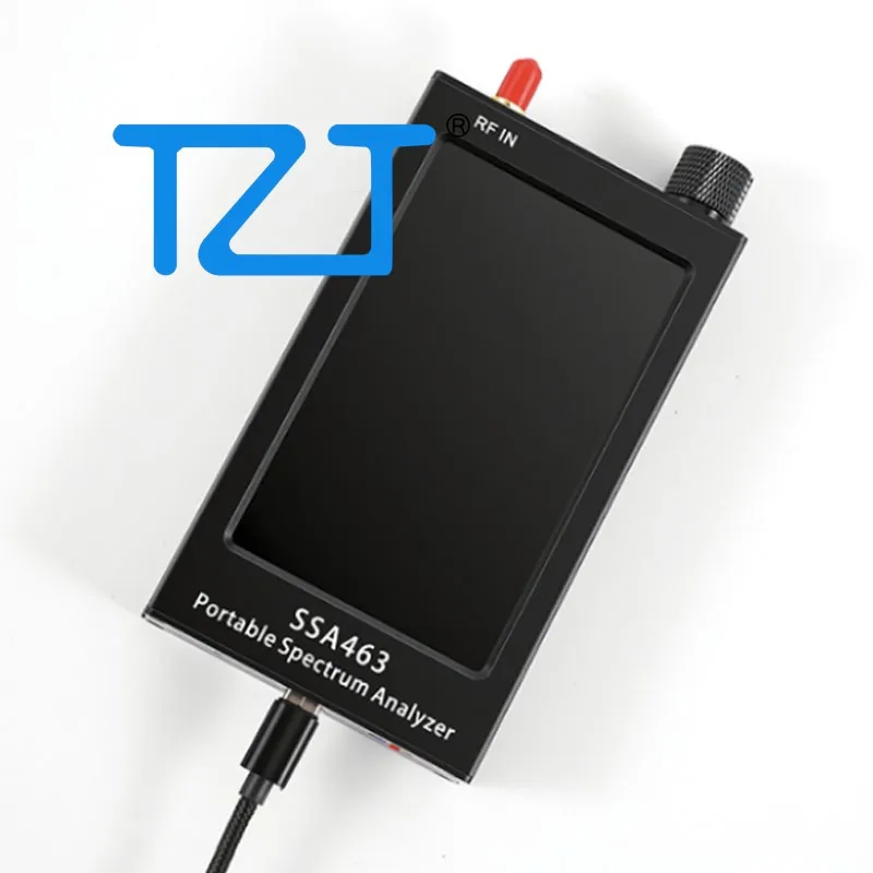 TZT SSA463 휴대용 35MHz-6.3GHz 고정밀 스펙트럼 분석기 2MHz/..