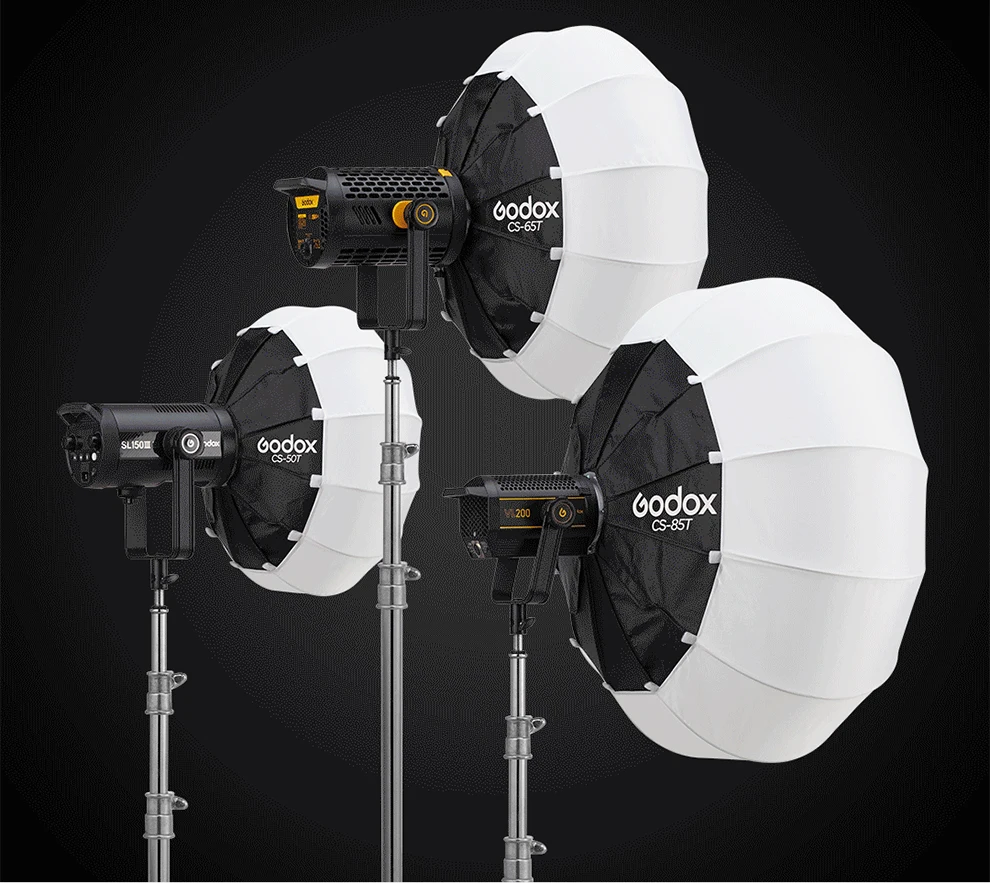50CM 65CM 85CM CS-50T CS-65T CS-85T Lantern Softbox with Bowens Mount