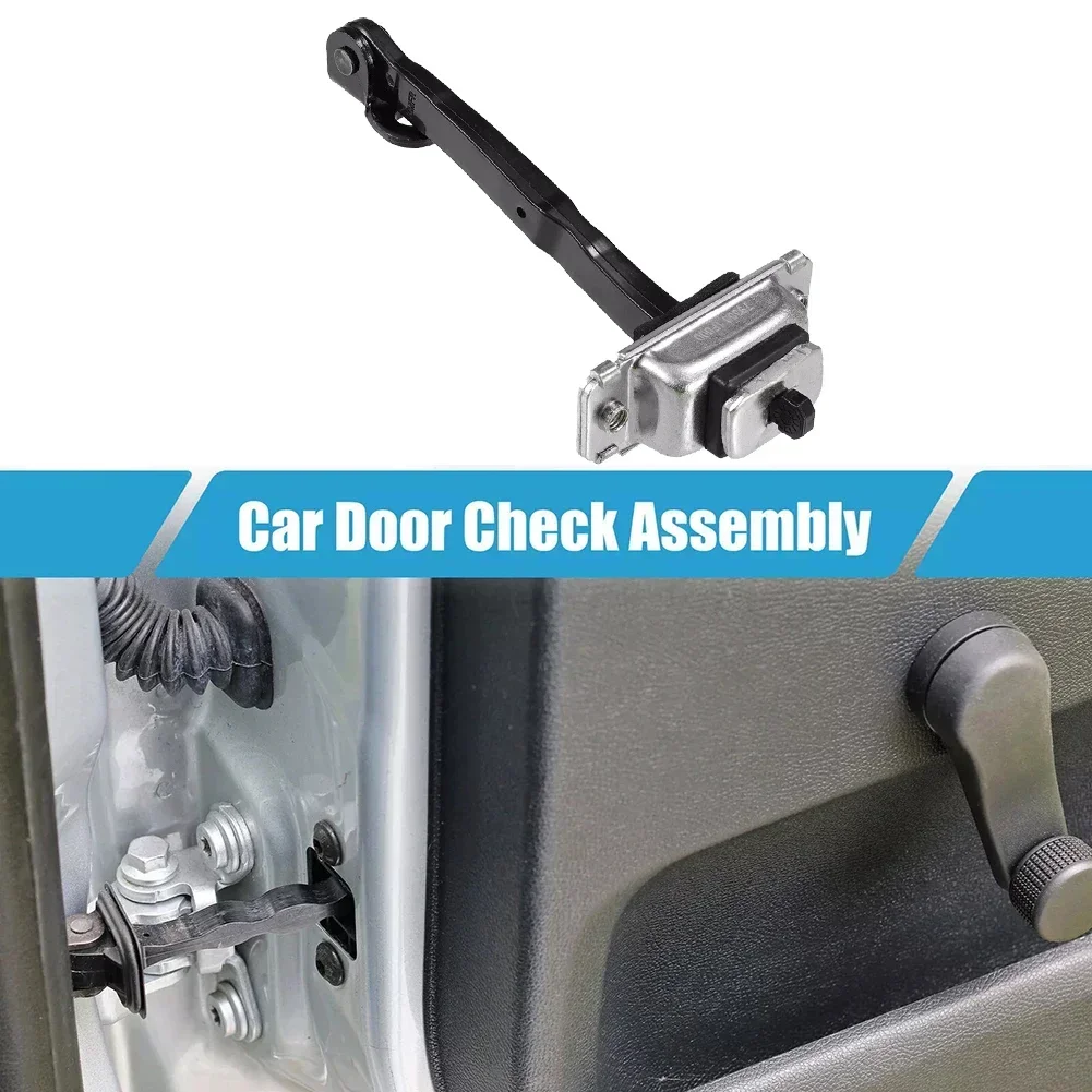 Door Check Stop Hinge Strap Limiter For Kia For Sportage 2005-2010 793901F000 Black&Silver Metal Good Replacement Easy Installation