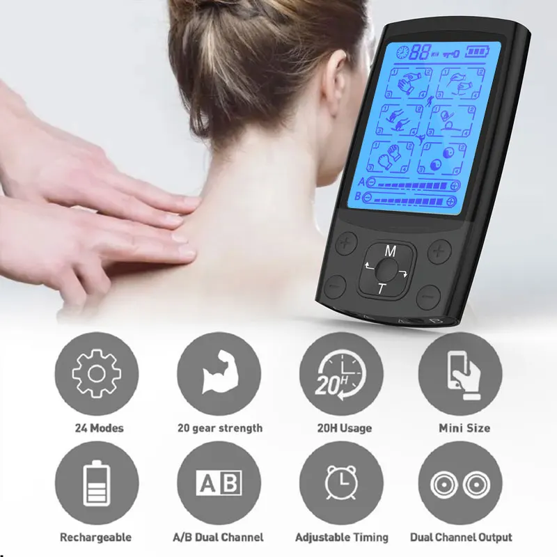 TENS Electric Massage Electroacupuncture EMS Muscle Stimulat Body Muscle Massager Pain Relief Electric Tens Physiotherapy
