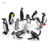 Realistic Penguin Set Figures Model 11pcs Ocean Animal Toy Kids Room Ornament 1