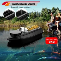 V030 RC Bait Boat 12V 180 Fishing Point Load 3KG 4.3-inch Screen Remote Control Intelligent Automatic Cruise Return Fish Finder 4