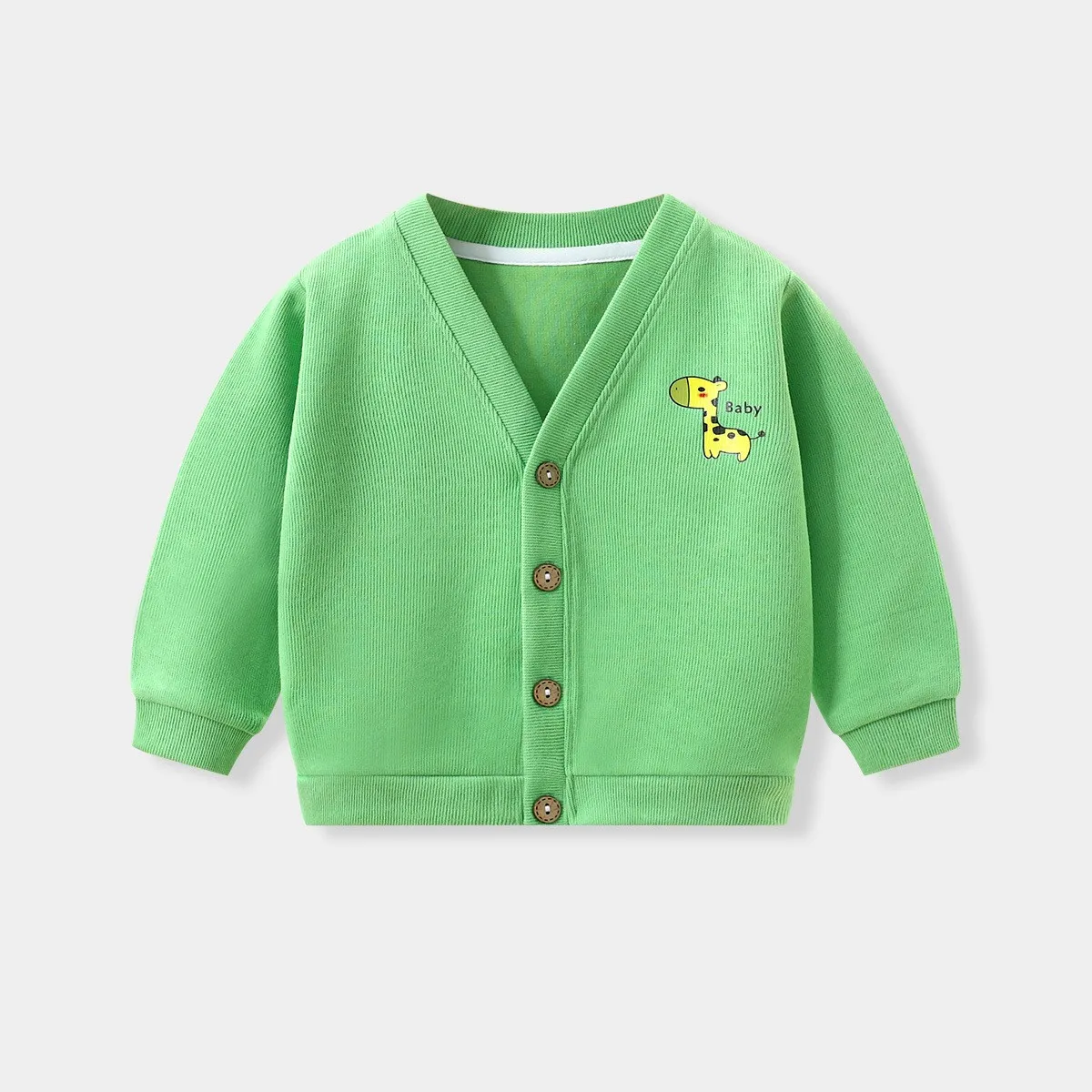 Baby Boys Autumn Clothing Sweater Jacket Printed Cartoon Cute Baby Girls Knit Cardigan Outerwear Kids Clothes Casual Jackets baby jacket