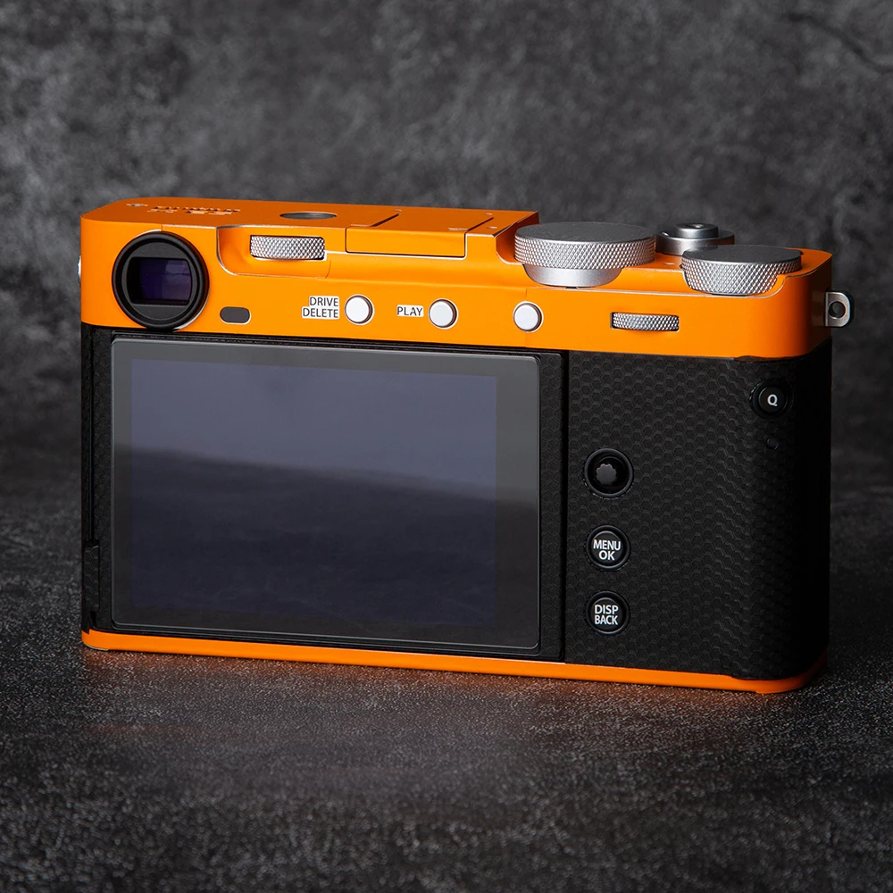 후지필름 X-E5 X-E4 카메라용 XE-5 보호 필름 데칼 스킨 스티커 후지 XE5 XE4 카메라 스티커 X E5 랩 커버