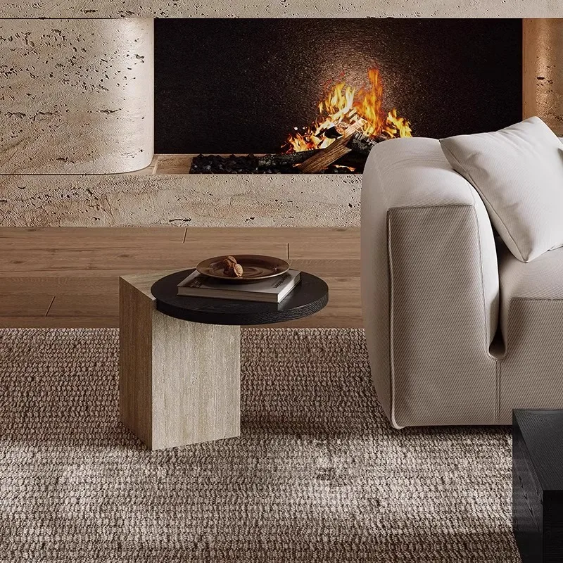 الشمال طاولة القهوة الحديثة غرفة المعيشة الفاخرة ا...