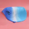 Wear-resistant Practical Colorful Silicone Flexible Waterproof Plus Size Bathing Cap Swimming Cap Swim Pool Hat Swimming Hat 4