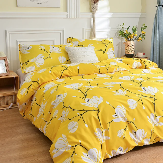 Shein Duvet Sizes 3pcs Duvet Cover Set, Skull Pattern Bedding Set