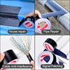 modify Black Aluminum Foil Tape Heat-Resistant Water Heater Range Hood Pipeline Sealing Waterproof Fireproof Heat Dissipation 6