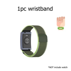 Breathable Adjustable Woven Nylon Strap (Wristband C)