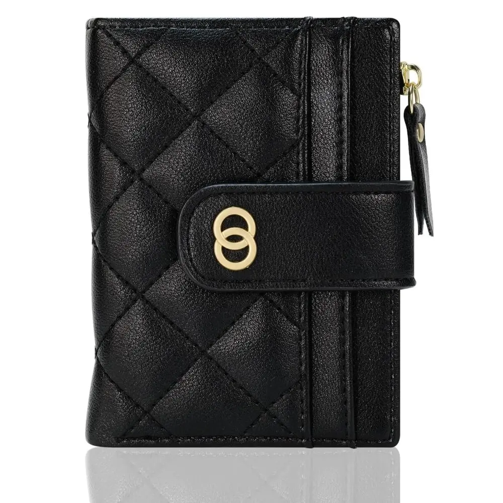 PU Leather Women Wallet Mini Coin Purse Zipper Small Bifold