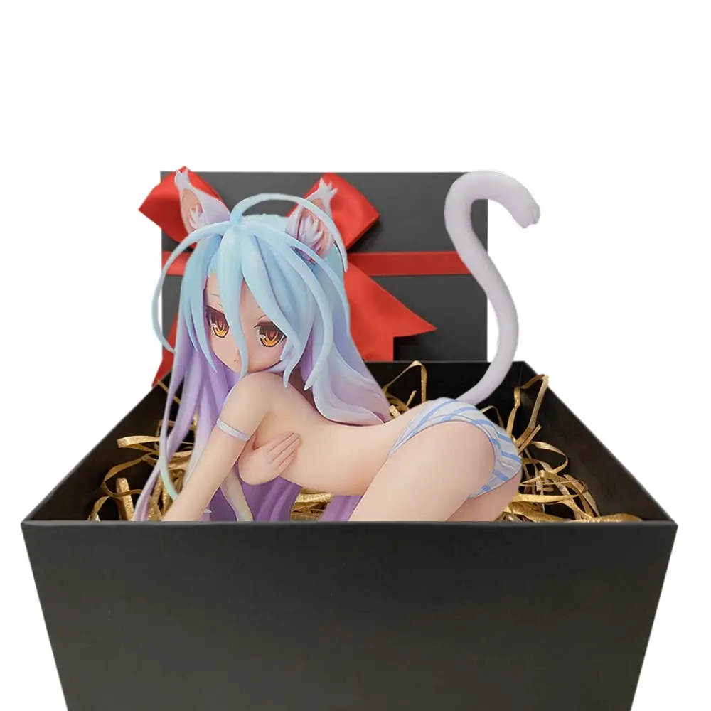 

Sexy Action Figure No Game No Life - Shiro - Anime Figurine Waifu Girl Character Home Decor Collectible Model Toy