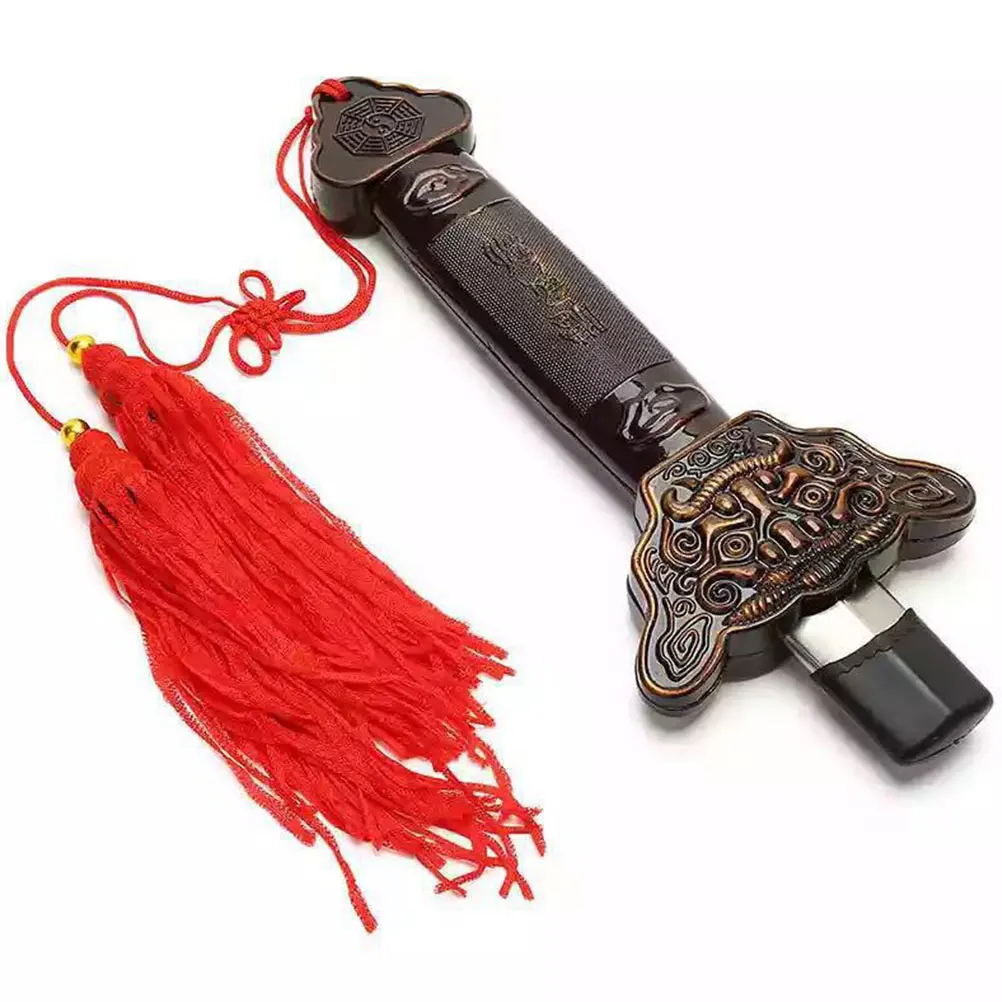 Chinese Retractable Tai Chi Sword Sword Outdoor Sports Toy Classic Tassel Sword Performance Carving Prop Decoration Accessories