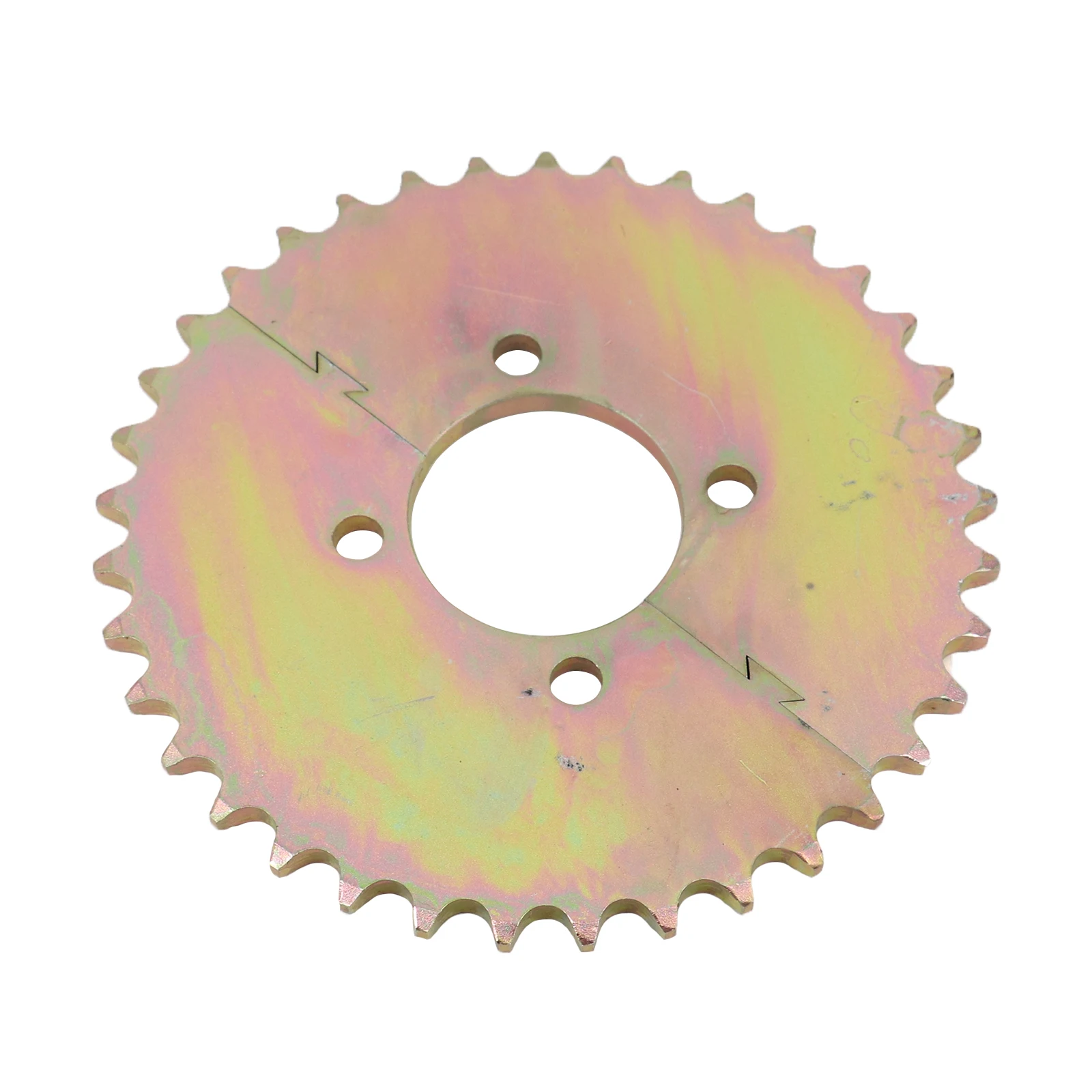 530 큰 스프로킷, 분할 가능한 스프로킷, ATV 카트 530 체인 개조 부품, 58mm, 37T, 1 개