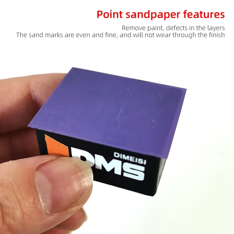 DMS 1 Open 8-point Sanding Paper Car Paint Varnish Dust Spot Blemish Polishing Sanding Block sandpaper set polish sand paper sandpaper tools