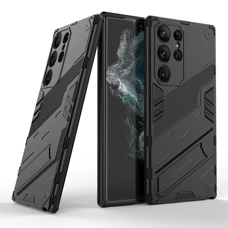 Per Samsung Galaxy S23 S23 Plus Custodia Ultra Antiurto Cavalletto Magnete Armatura Custodie Per Telefono Per Samsung S23Ultra S23Plus Cover Posterior