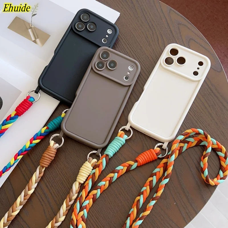 Universal Lanyard Case with Crossbody Strap and Shockproof Protection