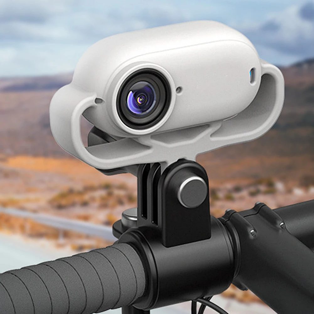 Custodia In Silicone Per Insta360 Go 3 Staffa Bundle Cornice Protettiva Con Adattatore 1/4 Thread Per Accessori Per Fotocamere Insta360 Go 3