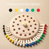 Preschool CHILDREN'S Puzzle Memory Chess Toys, Baby Brain Memory Exercise, Focus Training, Parent-child Games Chess Games 2